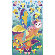 Kreativní sada Třpytivé kamínky Nalepování Magické víly Janod