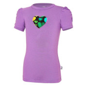 Tričko dívčí tenké KR Outlast® UV 50+ Fialová