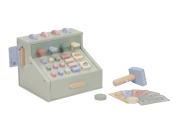 Pokladna se skenerem a čtečkou karet dřevěná Little Dutch