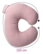 Mušelínový polohovací polštář MiniRelax 140 cm Babymatex