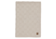 Deka 75 x 100 cm Box Knit Warm Sand Jollein