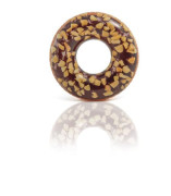 Kruh Nutty Chocolate Donut Intex 56262 114 cm