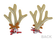 Párty sponky do vlasů vánoční sob