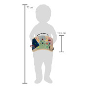 Motorická deska s LED světly a vypínači small foot 