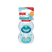 Silikonové šidítko Signature Nuk 2 ks 0-6 m