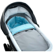 Fusak Soft DUO Minky - zimní ŠEDÁ/MODRÁ