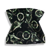 Bavlněný nákrčník Motokros - černý Esito 