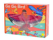 R/C Go Go Bird 18 cm na baterie létající s USB 2,4GHz fialový