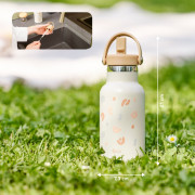 Termoska s pítkem 350 ml Little Explorer Ivory Babymoov