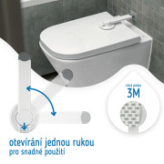 Bezpečnostní zámek toaletního sedátka Sipo