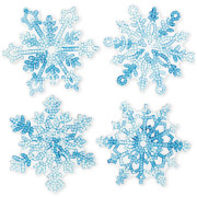 Diamond Dotz 4 sněhové vločky