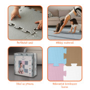 Pěnová podložka Puzzle 30x30 cm 9 ks Zopa