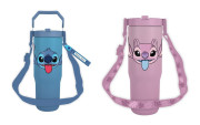 Lilo a Stitch cestovní hrnek s popruhem 880 ml