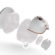 Odsávačka mateřského mléka Single Hands-free Mamaflow Kinderkraft