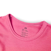 Šaty tenké s krátkým rukávem Outlast® UV 50+ jahodové Little Angel