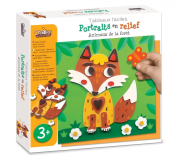 Pěnové obrázky Lesní zvířátka 3+