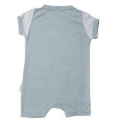 Overal letní kojenecký krátký rukáv/nohavice Proužky MKcool