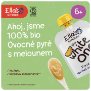 BIO White One Ovocné pyré s melounem 90 g Ella's Kitchen