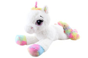 Plyšový Jednorožec 80 cm bílý