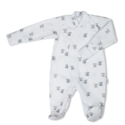 Kojenecký overal na spaní Sloneček bílá Esito