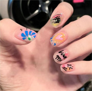 Sada barev na nehty Fixy Nail art 12 ks