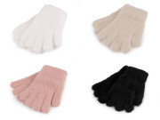 Dětské pletené rukavice chlupaté