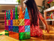 Magnetická stavebnice 100 dílů Magna Tiles