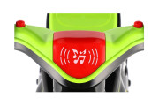 Odrážedlo motorka zeleno-černá se světlem se zvukem