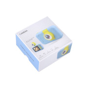 Dětský digitální fotoaparát výklopný objektiv silikonové pouzdro - foto 40Mpx video Full 