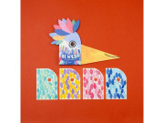 Maska se samolepkami Be wild! Bird Londji