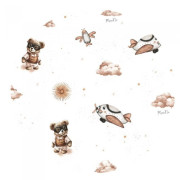 Prostěradlo do postýlky 120 x 60 cm, bavlna Miminu