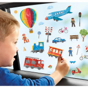 Adhezní samolepky Dopravní prostředky Totum