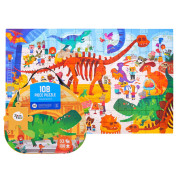 Puzzle Muzeum dinosaurů 108 ks Jarmelo