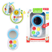 Mobil pro nejmenší se zrcátkem, světlem, zvukem, na baterie