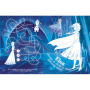 Omalovánky se svítícími samolepkami Ledové království