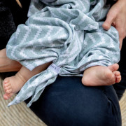 Mušelínová osuška Blenker s kapucí 100x70 cm KipKep