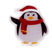 Vánoční gelové samolepky na okno