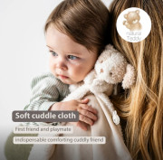 Mazlíček plyšový Teddy pejsek 27 x 27 cm Nattou