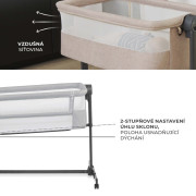 Postýlka dětská polohovatelná Nestee Up2 Kinderkraft