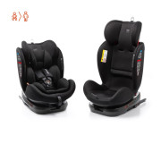 Autosedačka BabyAuto BIRO DFIX  0 - 36 kg 360° black