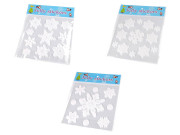 Vánoční samolepicí gelové vločky