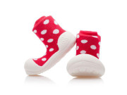 Botičky Attipas Polka Dot Red