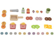 Dřevěný obchod hamburgery Viga