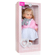 Luxusní mluvící dětská panenka-holčička Berbesa Carla 53cm