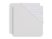 Prostěradlo napínací 40/50 x 80/90 cm, 2 ks Jollein