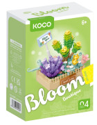 Stavebnice mini Květinové aranžmá sukulentů 232 dílků Koco