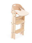 Mamatoyz My Chair Dřevěná jídelní židlička Nature
