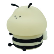 LED silikonová noční lampička Rgb - včelka Mary's 