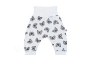 Bavlněné kalhoty buggy Motýlci Baby Service