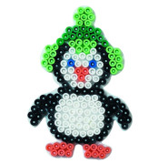 Podložka na zažehlovací korálky Hama Malý tučňák MIDI